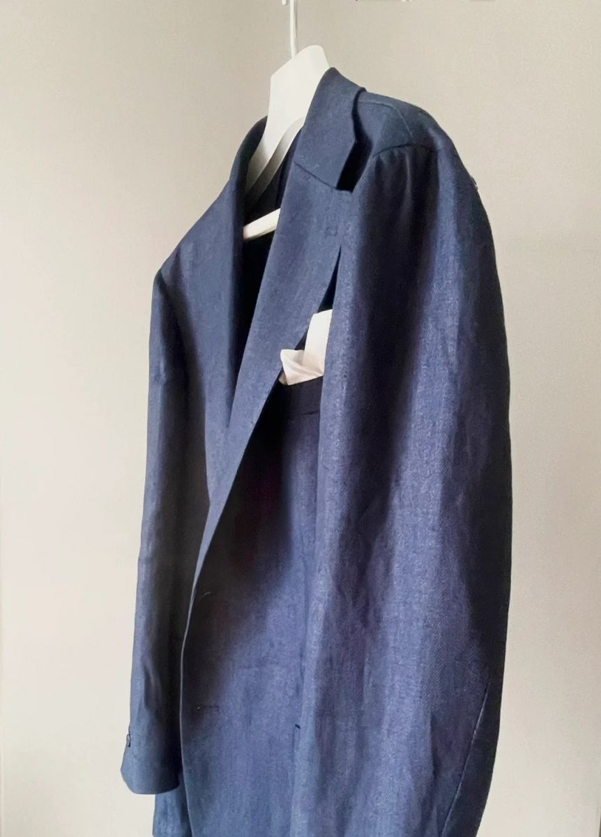 may áo blazer nam tại tp hcm - vải linen
