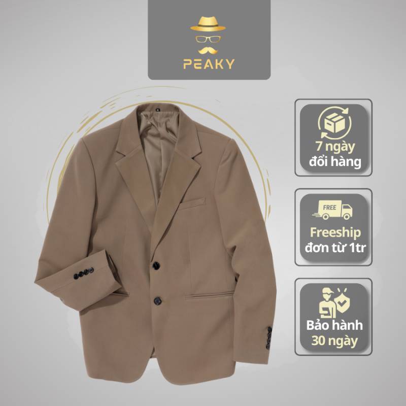 áo blazer nâu