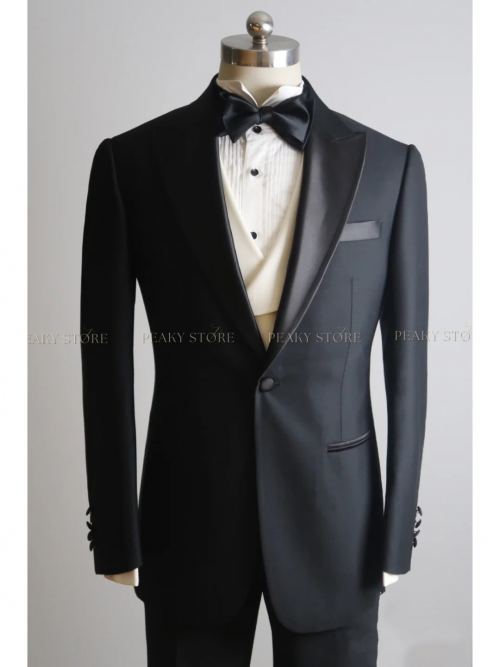 Bộ Tuxedo Màu Đen BTS68