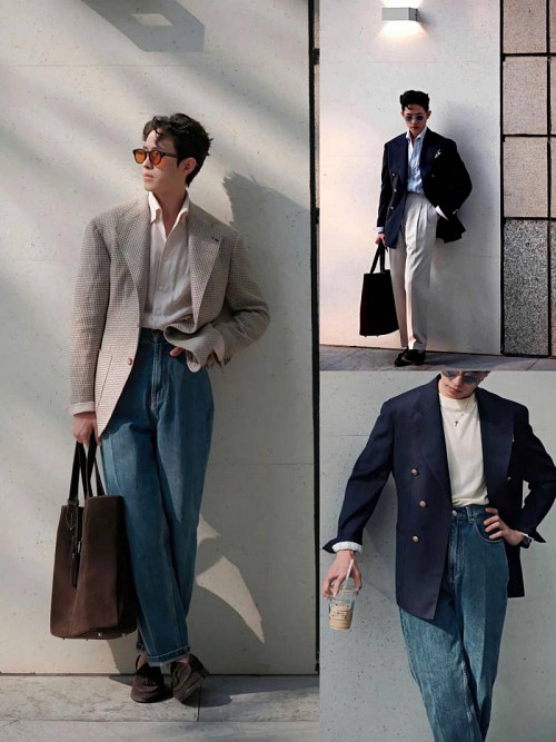 5 Cách Phối Áo Blazer Nam Theo Phong Cách Hàn Quốc