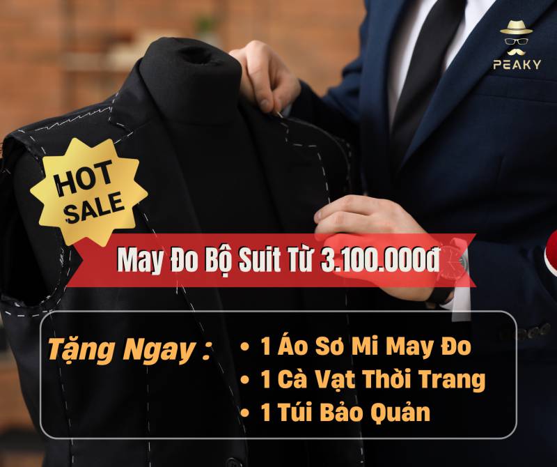 Khuyến Mãi Đặc Biệt: May Đo Vest Tặng Kèm Sơ Mi May Đo