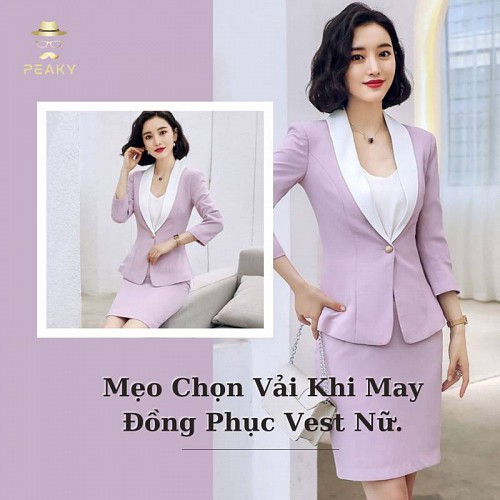 Mẹo Chọn Vải Khi May Đồng Phục Vest Nữ.