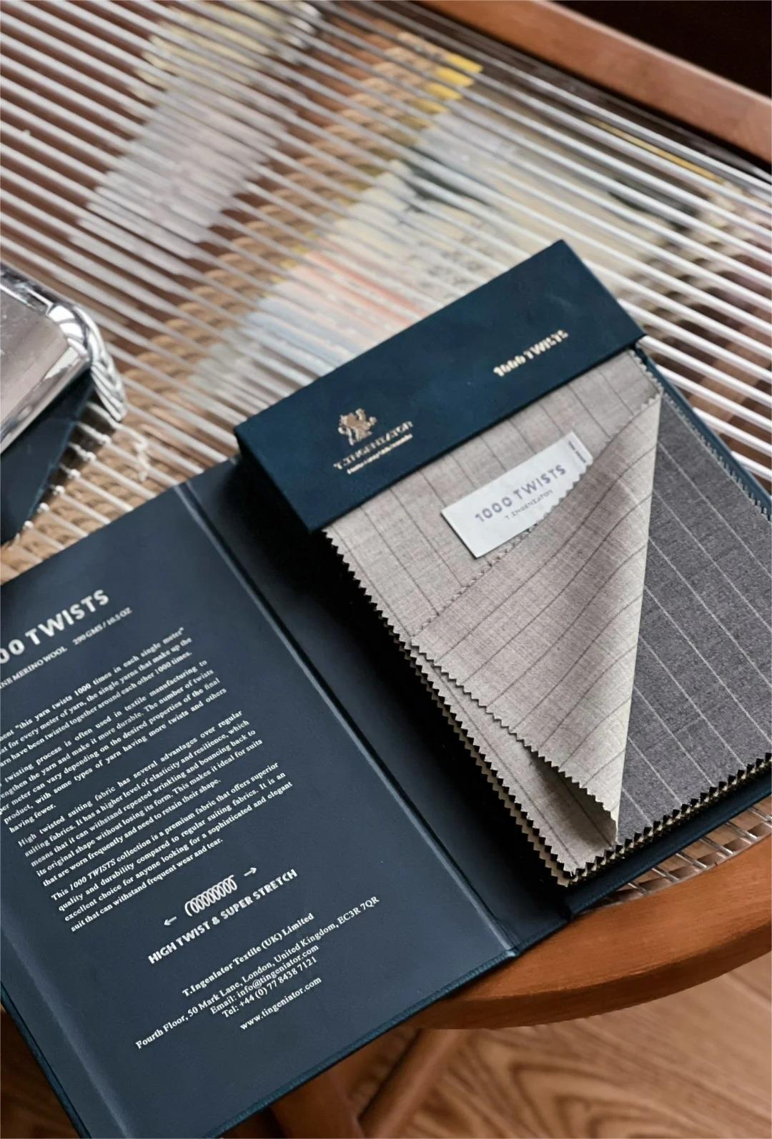 Vải 1000 TWISTS – Lựa chọn hoàn hảo cho vest và blazer may đo