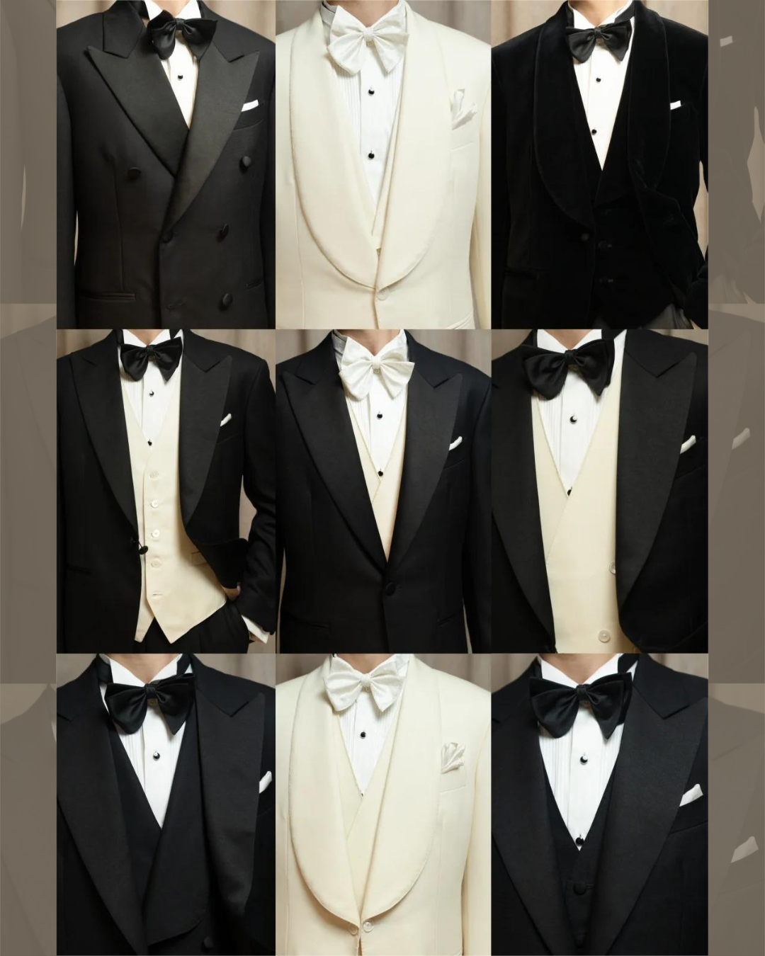 9 Cách Phối Tuxedo Cưới Giúp Chú Rể Toát Lên Đẳng Cấp